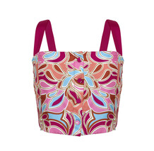 Pink Paisley Crop Top &euro;3.99