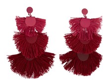 Pink Tassle Earrings &euro;2.99