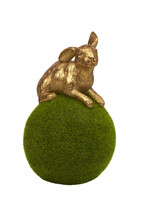 Rabbit Green Orb Decoration