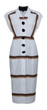 White Striped Dress 129.99