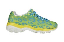 Yellow Green Leopard Trainers 26.99