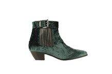Green Velvet Boot