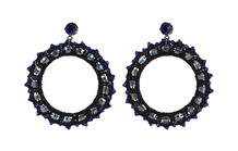 Round Crochet Earrings