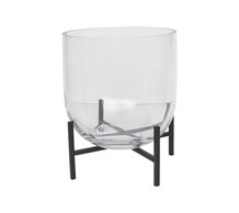 Plant Pot & Candle Pot Glass