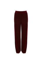 Red Velvet Trousers