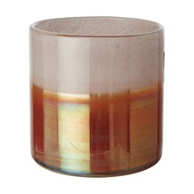 Pink & Orange Dip Dyed Vase