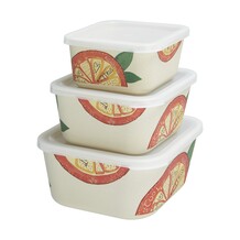 Food Box Orange Print