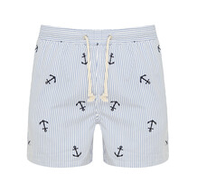 Anchor Print Swim Shorts
