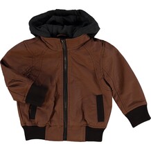 Brown Hooded Jacket