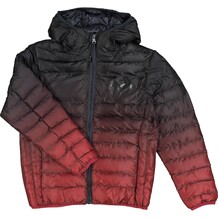 Red Ombre Padded Jacket