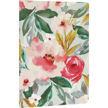 Green Floral Notebook