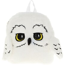 White Plush Owl Backpack