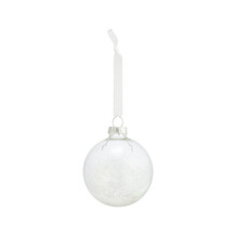Celestial Glass Bauble Iridescent String Inner 6 Pack