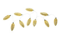 Gold Pinecone LED Lights