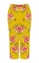 Yellow Floral Trousers