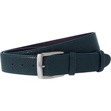 Blue Leather Belt