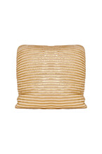 Gold Stripe Pillow