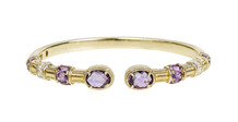 Jewelled Lilac Bracelet