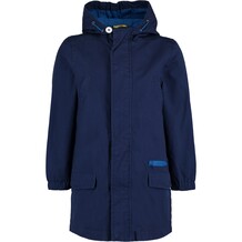 Navy Hooded Coat