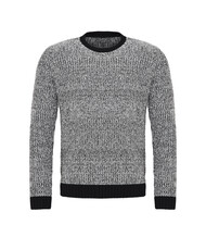 Black White Knit Jumper