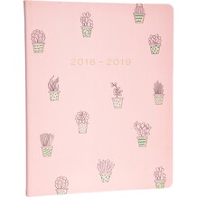 Pink Floral 18 Month Planner