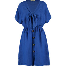 Cobalt Blue Linen Dress