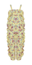 Yellow Floral Jumpsuit