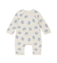 Blue Leaf Baby Grow