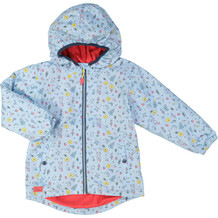 Pale Blue Floral Woodland Coat