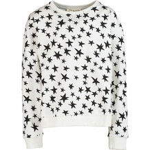 White Star Pattern Sweatshirt