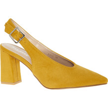 Mustard Sling Back Heels