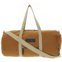 Tan Canvas Gym Bag