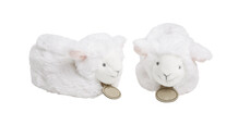 White Fluffy Sheep Slippers