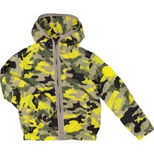 Yellow & Green Camouflage Lightweight Jacket