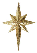 Gold Textured Star