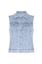 Sleeveless Denim Jacket