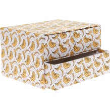 Pink Polka Dot Banana Drawers