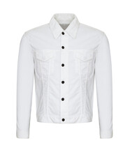 White Cord Jean Jacket