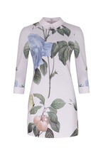 Rose Nude Pink Floral Dress