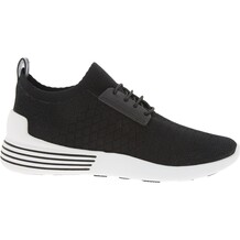 Monochrome Brandy Knitted Trainers