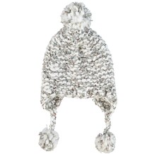 Grey Chunky Knit Hat