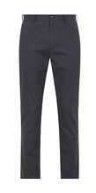 Navy Trouser With Print