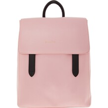 Powder Pink Leather Backpack