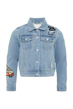 Denim Embroidered Jacket