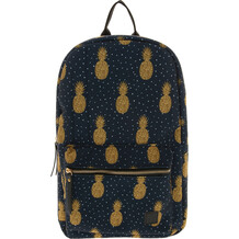 Blue Pineapple Pattern Backpack