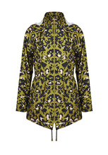 Green Camouflage Raincoat