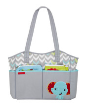 Grey Elephant Baby Bag