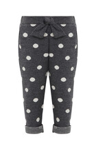 Grey Spot Baby Trousers