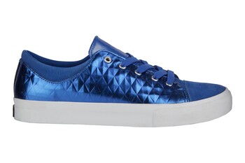 Blue Metallic Trainers 19.99