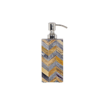 Grey & Brown Soap Dispenser 12.99